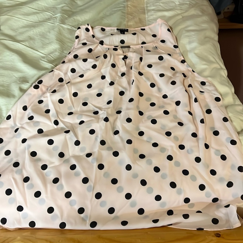 Torrid Pink Polka Dot